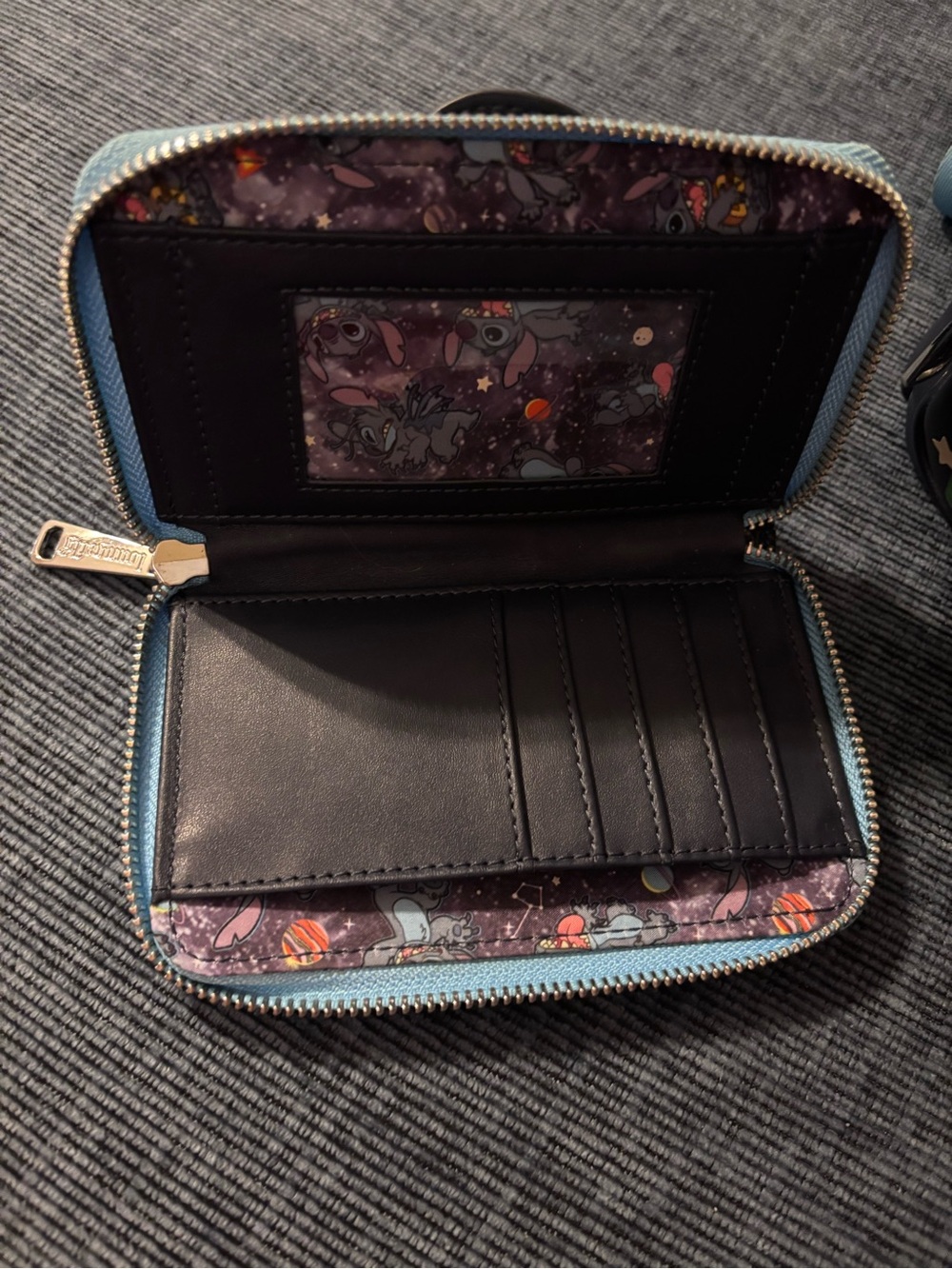 Disney Lilo & Stitch Loungefly Backpack with Matching Wallet - Picture 8 of 9